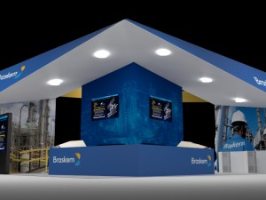 exhibitor for fair Model 3D