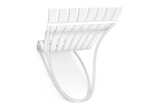 terrace seat 3Dモデル