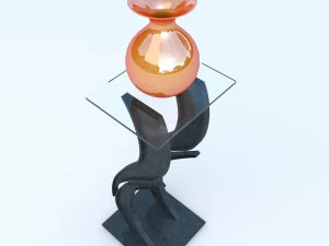 steel pedestal 3D Model