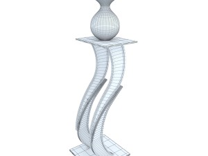 steel pedestal 3D Model