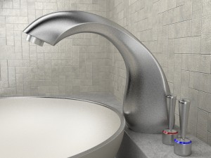 bathroom fittings Modello 3D