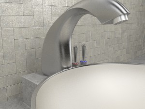 bathroom fittings Modello 3D