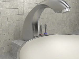 bathroom fittings 3D Model