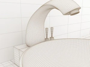bathroom fittings 3D Model