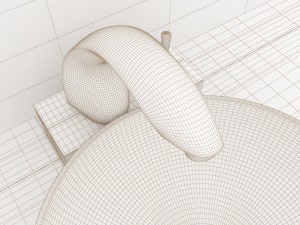 bathroom fittings Modello 3D