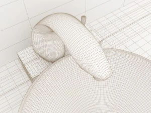 bathroom fittings 3D Model
