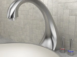 accessoires de salle de bain neufs Modèle 3D