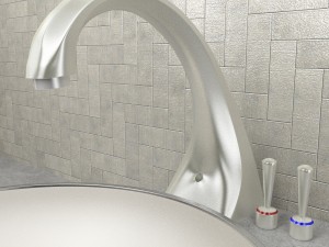 bathroom fittings interior 3D Model