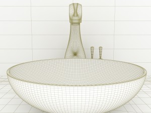 bathroom fittings interior Modelo 3D
