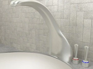 сантехника в интерьере новая 3D Модель