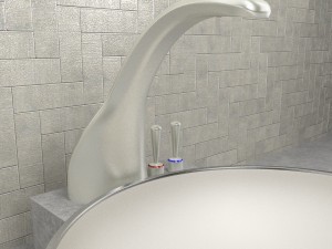 bathroom fittings interior new Model 3D
