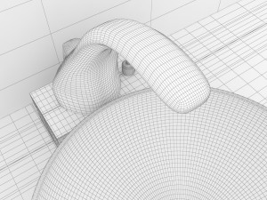 bathroom fittings interior new Model 3D