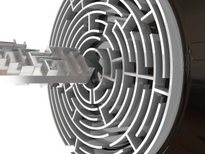 labyrinth key 3D 모델