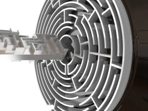 labyrinth key 3D Model