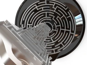 labyrinth key 3D Model