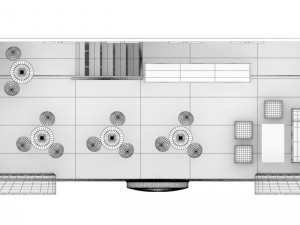 exhibition stand of 2 levels 3D 模型