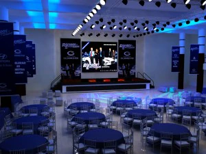 lokale Veranstaltung 3D Modell