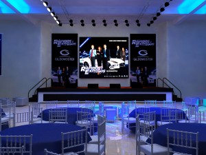 local event 3D 模型