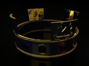 kings crown Model 3D