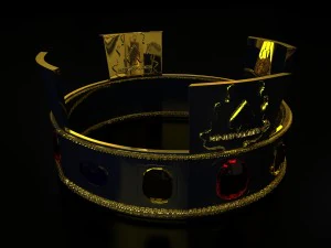 kings crown 3D Model