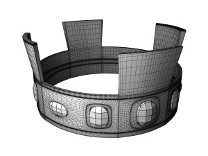 kings crown Modelo 3D