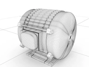 electric motor 3D Model