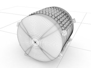 electric motor 3D 모델