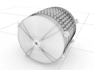 electric motor 3D Model