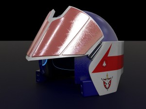 helmet macross Modello 3D