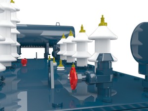 high voltage machine Modello 3D