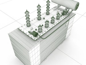 high voltage machine Modello 3D