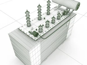 high voltage machine 3D Model