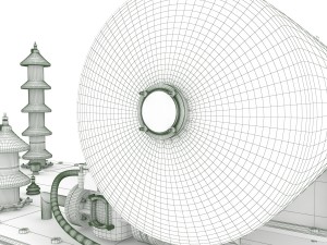 high voltage machine Modello 3D