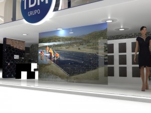 exhibition stand of 2 levels 3D Модель