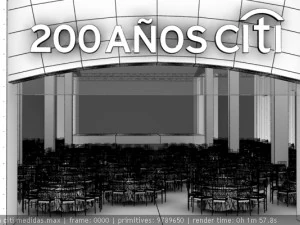 awning for giant event 3D Model