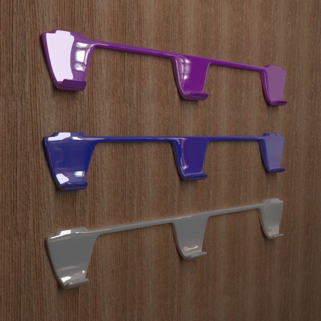 key hanger Modelo 3D .c4d .max .obj .3ds .fbx .stl .blend 