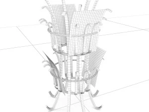 magazine type cup 3D Model
