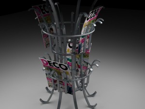 magazine type cup Modelo 3D