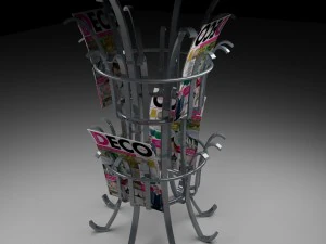 magazine type cup 3D Model