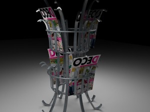 magazine type cup Modelo 3D