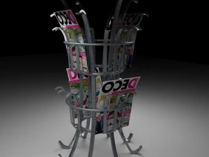 magazine type cup 3D Model