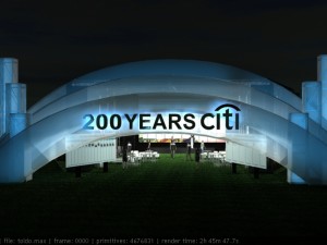 awning for giant 3D Model