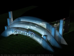 awning for giant 3D 모델