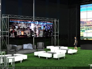 awning for giant 3D 모델
