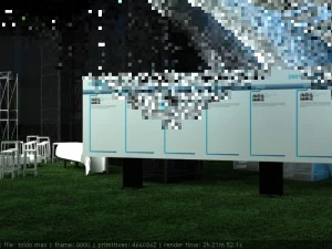 awning for giant 3D Model