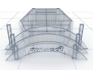 awning for giant 3D Model