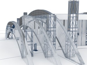 awning for giant 3D 모델