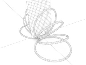 magazine rack Model 3D