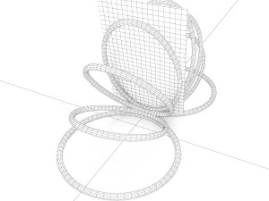magazine rack Model 3D