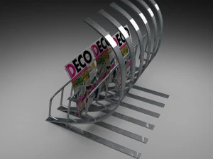 magazine rack claw 3D Model